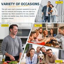 We You A Messi Christmas Jumper Sweater Sweatshirt  Adults Xmas Funny Argentina Football World Cup (2)-- | Exquisite Design |   Loose And Comfortable |   Easy To Match | - 黑色 - 查看 6