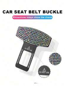 1 件装汽车安全带锁舌配件延长器，孕妇儿童安全带延长器，可调节安全带