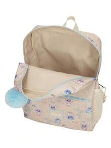 Disney Mochila Stitch Cuddle Me Happy 27x33x11cm. Producto Oficial  ✔Entrega 24/48h en España ( Peninsula ) - Multicolor - Ver 6