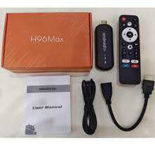 H96MAX S905LTS 安卓电视盒 4K 高清智能机顶盒 Android 14 2.4 和 5G 双 Wifi 媒体播放器语音助手蓝牙遥控器 - 黑色 - 查看 11