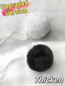 Sensual Bunny Tail, Cute Cosplay Costume Accessories, Gothic Lolita Bunny Tail Plush Ball Decoration, Holiday Party Costume Props, Easter Outfits, Valentine's Day Atmosphere Props, Halloween Accessories, Perfect Holiday Gift