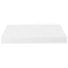 vidaXL Mensola sospesa bianco lucido 40x23x3,8 cm MDF