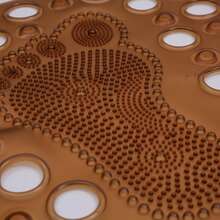 NF0040031 MULTICOLOR MEDIDAS 66X35 Cm -ALFOMBRILLA DE BAÑO, Multifuncional y Fácil de Usar, La alfombrilla de baño es adecuada para tinas y duchas, etc. Perfecta para hogares, hoteles, gimnasios, saunas, spas y más. Puede ser lavada en máquina y colgada para secar al aire después de cada uso para mantener la alfombrilla fresca. Presione hacia abajo la manija del inodoro para asegurarse de que la alfombrilla de baño esté firmemente en su lugar. - Multicolor - Ver 10