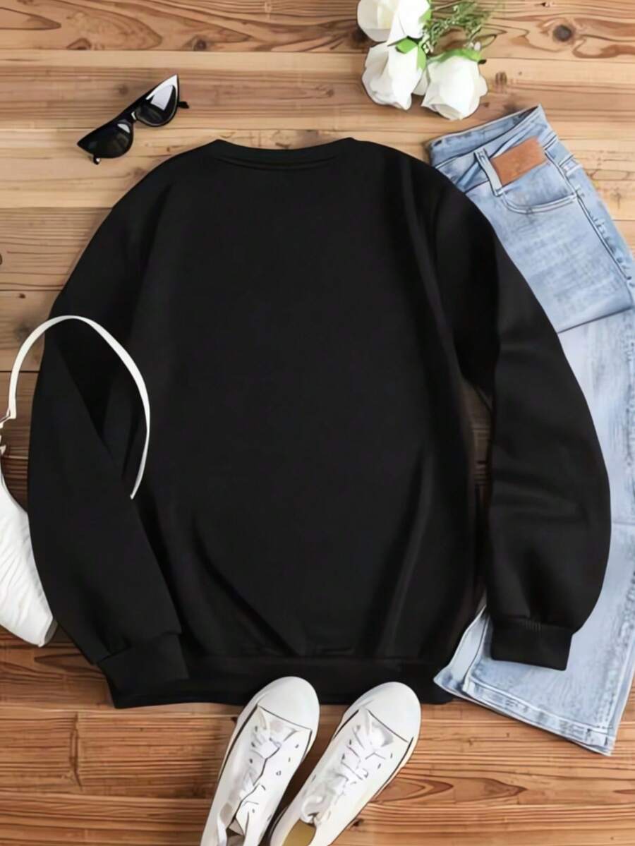 Women Sweatshirts - Black - View 1