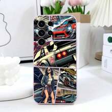 Wind Racing Phone Case S25 S24 S23 S22 S21 S20 S10 S10E Ultra Plus FE Note 20 Ultra Plus Cover