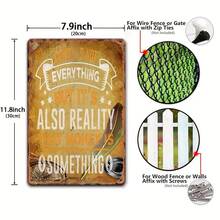 YY4 Classic Appeal, Money Isn't Everything" Vintage Aluminum Sign - 30.48cm X 20.32cm |   Humorous Retro Wall Decor For Home, Bar, For Man Cave & More |   Easy Hang Metal Art Gift - A - Xem 3