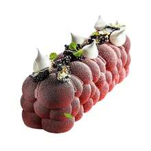 Moldes navideños para pastel de Mousse de tira larga, moldes de silicona de calidad alimentaria para pastel, molde para Mousse francés, bandeja de pastelería para, utensilios de cocina para hornear DLNB - SH0101744-2 unidades - Ver 6