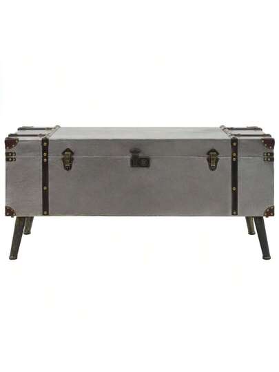 VidaXL Coffee Tafel 102x51x47.5 Cm MDF Aluminum view 4