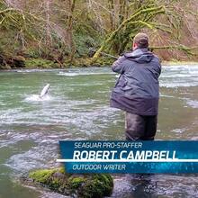 STS - Sedal de Pesca de fluorocarbono lder para Trucha y Acero - 17 libras 100 yardas + Transparente - Ver 4