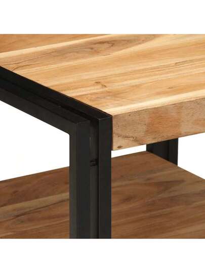 VidaXL Coffee Tafel 50x50x38 Cm Solid Acacia Wood view 8