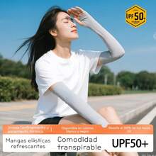 Set de 3 pares de mangas deportivas lisas unisex con protección solar UV, efecto refrescante y alta elasticidad – colores enviados al azar. Diseñadas con tejido transpirable y suave, ofrecen un ajuste cómodo y flexible que se adapta a cualquier tipo de brazo sin apretar. Su material con tecnología de enfriamiento mantiene la piel seca y fresca, reduciendo la temperatura corporal entre 3 °C y 5 °C durante la actividad física o la exposición prolongada al sol. Perfectas para ciclismo, correr, manejar, jugar golf o realizar actividades al aire libre. Cuentan con refuerzo en los bordes, costuras suaves y una textura lisa y elegante que brinda una apariencia moderna y funcional. Ideales para hombres y mujeres que buscan comodidad, estilo y protección en un solo accesorio. - Blanco y Negro - Ver 6