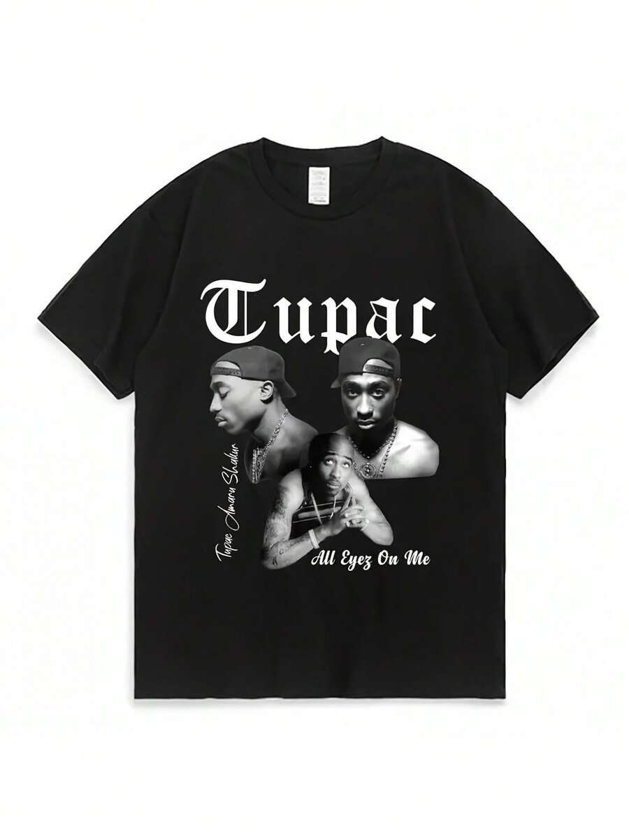 T-Shirts Pour Hommes - Black - View 1