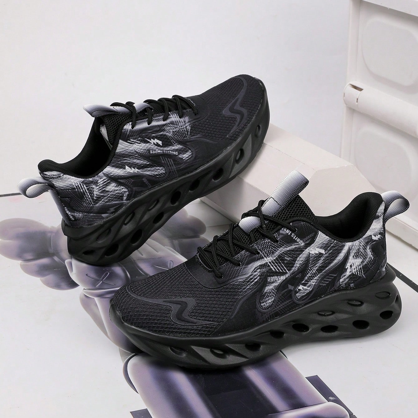 Nuevos zapatos deportivos ligeros y transpirables para parejas, Tallas grandes para hombres y mujeres, Zapatillas casuales para exteriores, Zapatos pa