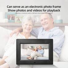 - Reloj de demencia digital de 10.1 pulgadas, brillo ajustable, recordatorios de reloj despertador y 3 modos de visualizacin, gran regalo para personas mayores y pacientes con Alzheimer - Negro + 7 inches - Ver 6