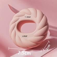 新款硅胶握力器双力量握力环健身器材手指运动力量训练手指锻炼健身器 - 彩色 - 查看 3