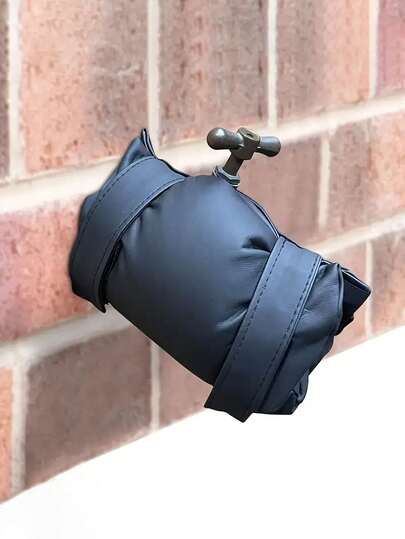 Faucet Anti Freezing Cover Insulation Anti Freezing Cover Outdoor Water Pipe Anti Freezing Dust Cover Outdoor Anti Icing Insulation Cover Anti Freezing Faucet Warming Cover In Winter Good Insulation Tool To Prevent The Faucet From Freezing Reusable Easy To Remove For Home Garden Kitchen Christmas Halloween