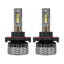 HYNBYZJ 2 件 H4 H7 LED 大灯泡 H1 H3 H11 9005 HB3 9006 HB4 9012 9007 H13 汽车前照灯 150000LM 超亮 CSP 驾驶前照灯泡涡轮雾灯 12V 24V - 白色 - 查看 18