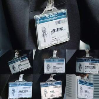 EN/HYPEN Pendant, Badge-Style Accessory, SUNGHOON, NIKI, JUNGWON Merchandise Pendant, EN/HYPEN "No Doubt" MV Teaser Photo Same Style Badge Pendant, Fan Support Goods, Holiday & Birthday Gift