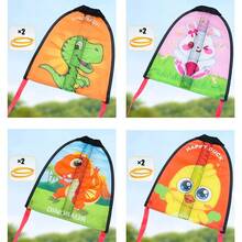 1pc/Set Random Style Elastic Launcher Kite, Outdoor Flying Glider Toy, Outdoor Sports Supplies, Interactive Party Gift, Birthday Gift - Multicolor - View 9