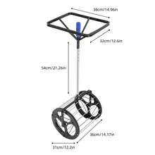 ZhdnBhnos 2-In-1 Tennis Ball Pickup Automatic Ball Retractor With Handle,Tennis Ball Hopper,Tennis Field Equipment Auto Collector Picker Retractor 55 Tennis Balls - 71752572 - View 3