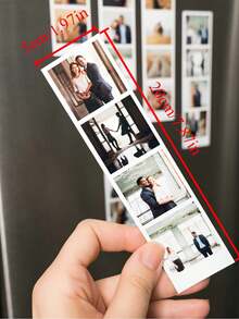 Personalisierter Foto-Streifen, Weihnachtliche kreative Heimdekoration, Küchendekoration, Partydekoration, Familienalbum, Hochzeitsandenken, Reiseerinnerungen, Lebenserinnnerungen, das beste Geschenk für Freunde, Geburtstagsgeschenk, Paargeschenk, Festtagsdekoration