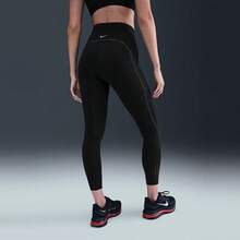 女款 Nike Swift Tight 7/8 紧身裤 HV2288-010 - 黑色 - 查看 2