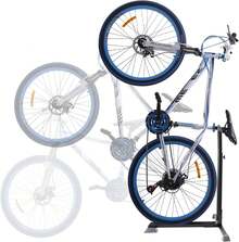 Soporte para Bicicletas, Portabicicletas Vertical Fijo y Ajustable en Altura, Ahorro de Espacio, Se Adapta a Cualquier Bicicleta, Fácil de Instalar para Almacenamiento deBicicletas en Interiores - 1 - Ver 9