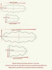 1pc Luxury Light Gray/Coffee Long Plush Rug, Nordic Style Long Plush Rug Mat, Asymmetrical Size With 1-5cm Cutting Error, Bedroom Bedside Mat, Christmas Gift, Bay Window Blanket, Soft Decorative Carpet, Bedroom Decor, Small Rug, Carpet, Home Decor, Living Room Rug, Living Room Small Rug, Bedroom Rug, Living Room Home Decor, Outdoor Rug, Washable Rug, Fleece Rug, Furry Rug, Autumn/Winter Rug, Thick/Plush Kitchen Rug