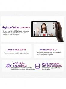 Lenovo Máy tính bảng M8 thương hiệu siêu máy tính bảng 8 inch màn hình nhỏ máy tính bảng Android học tập giải trí mini PAD người già xem phim truyền hình tin tức bộ nhớ lớn phiên bản WIFI - Bạc - Xem 2