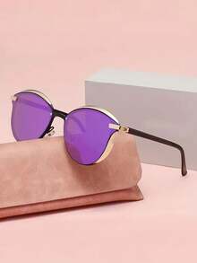 New Fashion Polarized Sunglasses, Slim Face Design, Elegant & Stylish PC (Polycarbonate) Unisex Sunglasses, Suitable For All Seasons