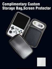 1 Máy chơi game cầm tay mới có màn hình HD 4.0 inch, tích hợp 18000 trò chơi cổ điển hoài cổ, 26 GBA/FC, trình giả lập Arcade cổ điển, cần điều khiển kép, máy chơi game cầm tay PSP mã nguồn mở hỗ trợ chế độ chơi hai người, món quà hoàn hảo cho kỳ nghỉ lễ. - Nhiều màu - Xem 12