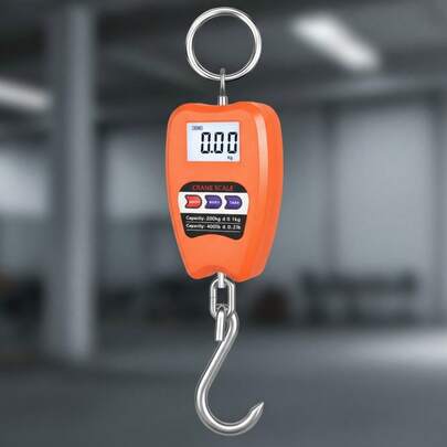 Balanza colgante electrónica portátil, alta precisión, resistente y fácil de usar, ideal para almacenes/mercados comerciantes
