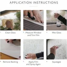 Sunset Pelcula de privacidad para Ventana con patrn de Colores Vibrantes, no Adhesiva y proteccin, fcil de aplicar y extrable, 24x 36 Pulgadas, Fabricado en Estados Unidos - Atardecer + 60,9 x 91,4cm - Ver 9