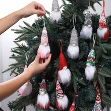 Pandantiv suspendat cu gnomi de Crăciun, ornament suspendat cu pitici de Crăciun, decorațiuni roșii cu bătrân fără chip în stil nordic, decor pentru brad de Crăciun, decorațiuni de Crăciun fericit, decor pentru petrecere de Crăciun, decor de Crăciun, decorațiuni de Crăciun pentru casă, cadouri de Crăciun, decorațiuni de iarnă, cadouri pentru petrecerea de Crăciun, articole pentru adunări acasă, accesoriu festiv, decor pentru șemineu, decorațiuni pentru casă, decor pentru cameră, decorațiuni pentru scări, pandantive pentru decorațiuni de fereastră