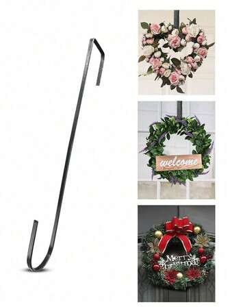 2 ชิ้น ที่แขวนพวงหรีดคริสต์มาส, ที่แขวนพวงหรีดขนาด 12 นิ้ว, ตะขอแขวนพวงหรีดคริสต์มาส, ตะขอแขวนพวงหรีดประตูหน้า, ที่แขวนกระถางต้นไม้, ของตกแต่งพวงหรีดปาร์ตี้, ตะขอแขวนพวงหรีดโลหะ, ที่แขวนป้ายต้อนรับ, ตะขอแขวนอเนกประสงค์, ที่แขวนให้อาหารนก, กระถางต้นไม้, รั้ว, เสาสระว่ายน้ำ และอีกมากมาย, ของตกแต่งพวงหรีดคริสต์มาสสำหรับเทศกาลวันหยุด, ของตกแต่งห้องฤดูหนาว, ของตกแต่งคริสต์มาส, ของขวัญคริสต์มาส