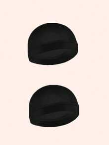 قبعة موجة ذات شريط مطاطي، أغطية رأس ناعمة وقابلة للتنفس من الساتان لأغطية النوم والاستحمام، قبعات شعر للنوم، قبعات بينيه متعددة الاستخدامات للرجال والنساء والرياضيين وعشاق الهيب هوب - الأسود - مشاهدة 8