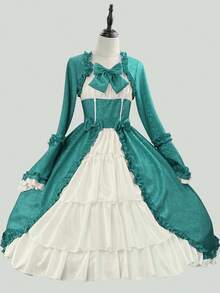 Women's Costumes - màu xanh lá - Xem 9