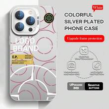 Phone Case Cover Compatible With  16e 16 15 14 13 12 11 Pro Max XR XSMAX 8 7 Plus Fashion Anti-Fall I-I-Island Luxury S-Stone-Es Cover, Cover Compatible With  17 Case,  17 Pro Case,  17 Pro Max Case - TRẮNG2 - Xem 2