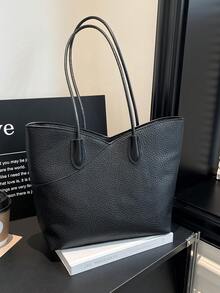 Borsa tote, borsa a spalla, borsa per pendolari da donna, grande capacità, borsa da sottobraccia di nicchia