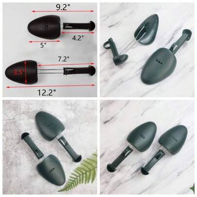 Shoe Tree Men Shoe Stretcher Holder Shape Support Men's Boots Adjustable Lightweight Plastic