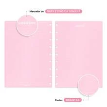 Iscool Disc Notebook Refill Lined Color Candy 100 Sheets 90g Medium - rosa - Ver 4