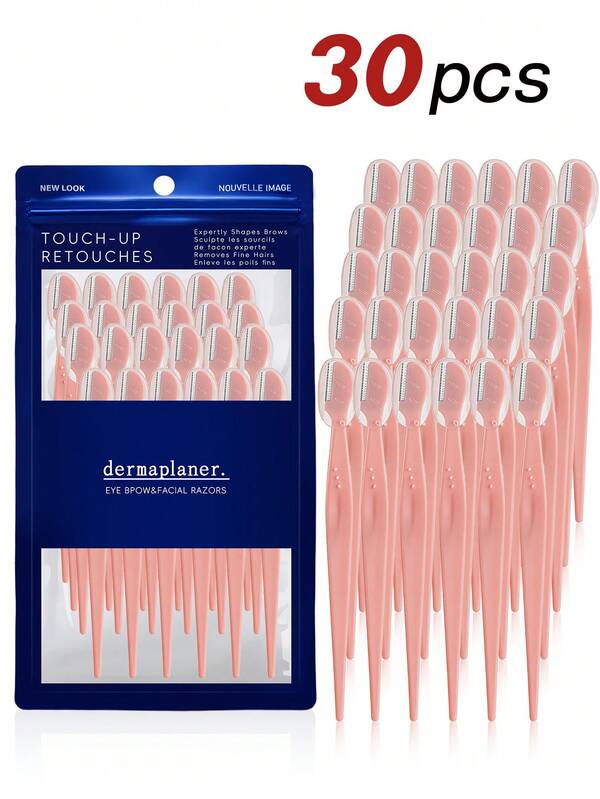 Conjunto de 12/6/3/1 peça, lâmina de barbear e aparador de sobrancelhas preto, aparador e aparador de sobrancelhas, ferramenta esfoliante de dermaplaning, aparador de pelos corporais e conjunto de lâmina de barbear para rosto e sobrancelhas, lâmina de cabo longo com capa de precisão, ferramentas femininas para modelagem de sobrancelhas adequadas para uso em viagens, maquiagem, barato, decoração de quarto, penteadeira, viagem, quarto, acessórios de maquiagem, lâmina de barbear para sobrancelhas