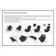 9pcs Colorful Butterfly Print Car Seat Covers, Universal Size, Compatible With Airbag Openings - Butterfly Press - View 11