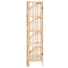 vidaXL Eckregal Zedernholz 27x27x110 Cm - Beige - Visualizzare 3