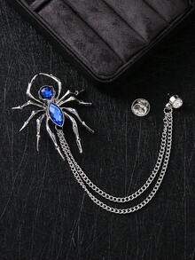 New Arrival Men's Personalized Suit Accessory Brooch, European And American Fashion Versatile Unique Spider Shaped Brooch - Spider Brooch - View 25