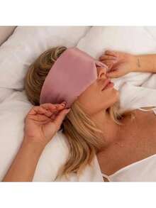 1个/2个装100%桑蚕丝奢华男女通用睡眠眼罩，可水洗重复使用，透气遮光，可调节，提供极致睡眠体验，适用于卧室、旅行、办公室、学校等场合，是馈赠家人、同事和朋友的理想礼物，眼罩可完全遮盖双眼，是旅行必备品。 - 多色 - 查看 5