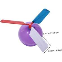 Tendencia10Piezas Conjunto de Inflables de Voladores Interactivos Exteriores Helicópteros de Juguete con Silbato Accesorios de BricolajeCalidad premium - 1 - Ver 2