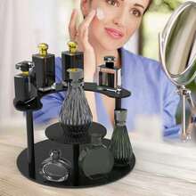 多层亚克力展示盒，透明亚克力展示盒，适用于展示小雕像、珠宝、香水、收藏品 - 無色 - 查看 7