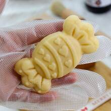 Cippes 1PC Wood Cookie Molds With Carved Embossed 3D Patterns, Kitchen Baking Tools, Fondant Cake Biscuit Decorating, DIY Cookie Cutter Moulds For Valentine's Day, Christmas