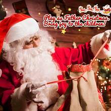 5 Pieces. Professional Santa Claus Costumes. Men's Santa Claus Outfits Include Santa Claus Hats, Gloves, Glasses, Gift Bags, Belts. Suitable As A Christmas Gift For Men. Applicable For Christmas Events Or Christmas Parties.